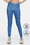 Zelocity Quick Dry Gym Leggings - Bright Cobalt — thumbnail 1